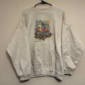 Vintage Northern Reflection Fall Holiday Pumpkin Sweatshirt